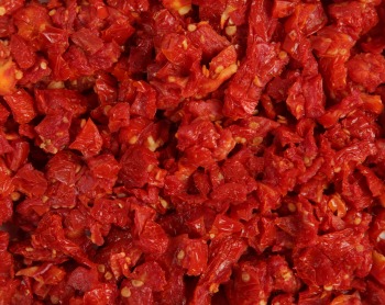 Ready to Eat Sun Dried Tomato Cubes preserved with Sulphur Dioxide