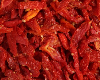 Ready to Eat Sun Dried Tomato Strips preserved with Sulphur Dioxide