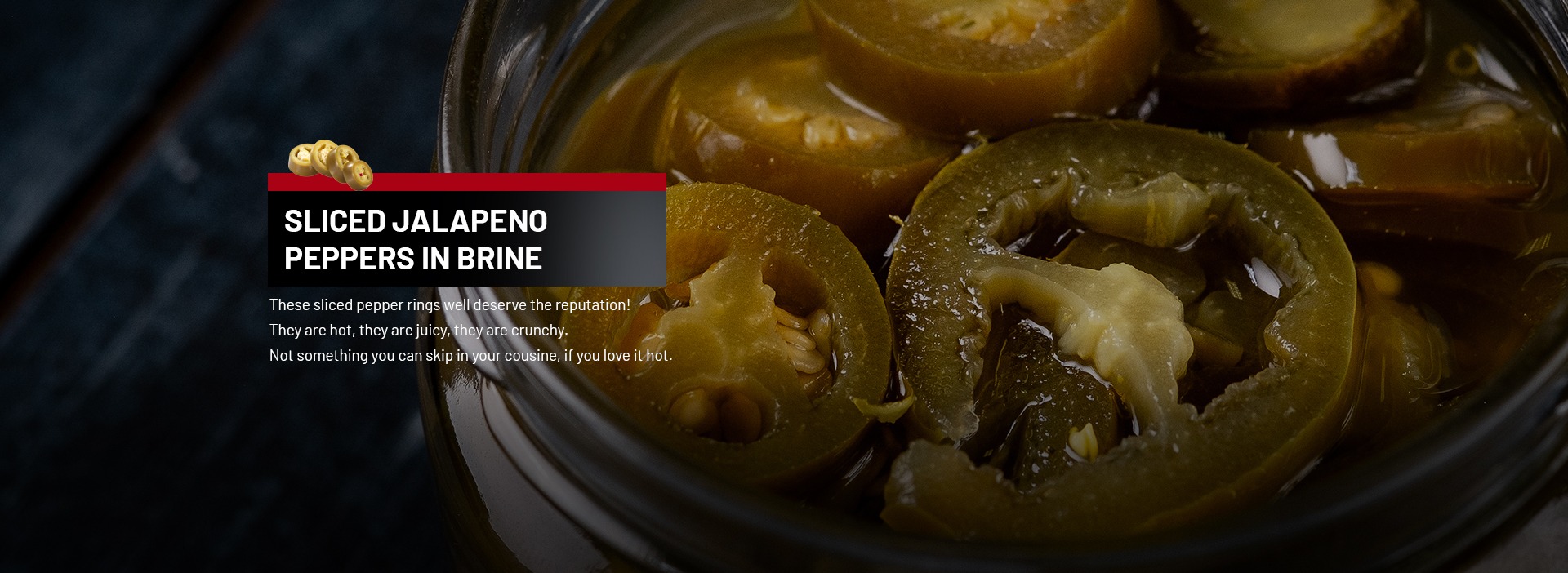 Sliced Jalapeno PeppersIn Brine